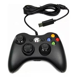 ￼Controle com Fio USB para Xbox360 , Android e PC – Console Preto