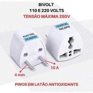 ￼Adaptador Tomada Universal Padrão Europeu Tomada Benjamin Universal Bivolt