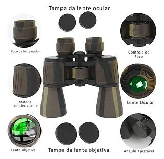 Binóculo Profissional De Longo Alcance 20x50 - Le-2051
