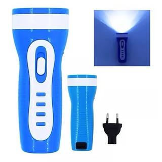 ￼Lanterna Recarregável Portátil 5 Led's Lanterna de Mão Camping Trilhas Emergências Bivolt