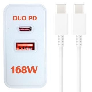 Carregador Samsung Completo 168W Turbo Tipo C Galaxy