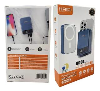 Powerbank Carregador Portátil 10000mah Sem Fio Indução kaidi KD-998