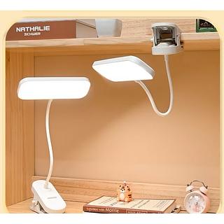 Luminária LED Garra Mesa 3 Níveis de Luminosidade Recarregável Articulável para Estudos Trabalho