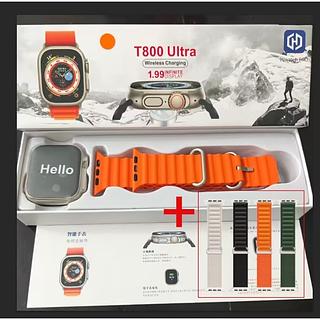 ￼2025 Nova Relógio T800 Ultra Smart Watch Esportivo Sem Fio T800 Ultra