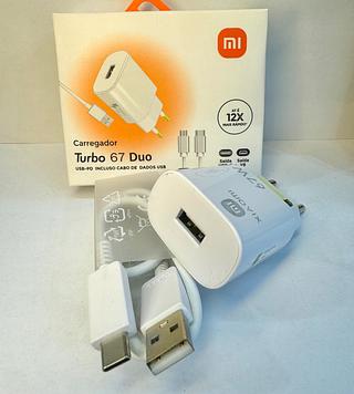 Carregador xiaomi 67W turbo