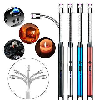 ￼Acendedor de Plasma Ecológico para Fogão Velas Camping Usb Luxo JorgeStore
