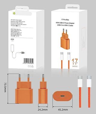 Carregador iPhone 17