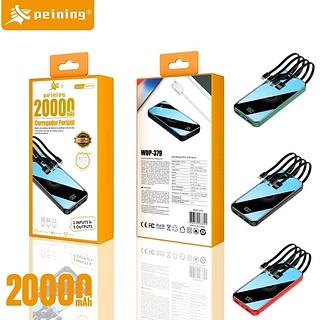 ￼Peining Carregador Portátil Power Bank 20000mah Indução Moderno Magnético wup-379