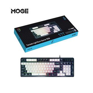 ￼TECLADO GAMER SEMI MECANICO COM FIO RGB LED TECLAS DELTA VT099