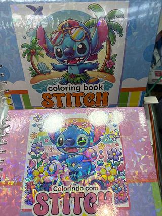 ￼Kits Livro de Colorir STITCH 80 folhas