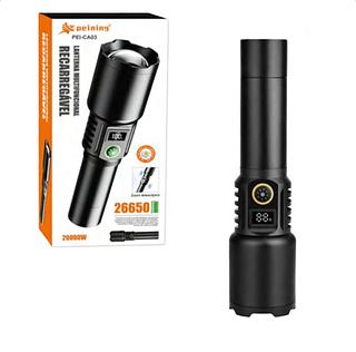 Lanterna Multifuncional Recarregável 20000W PEI-CA03
