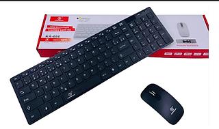 Teclado e mouse sem fio ka-666
