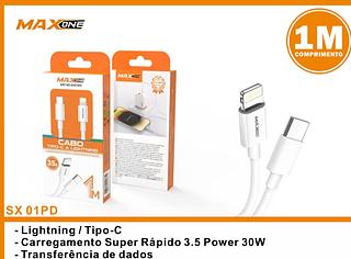 Cabo super rápido maxone tipc-Ios 01PD