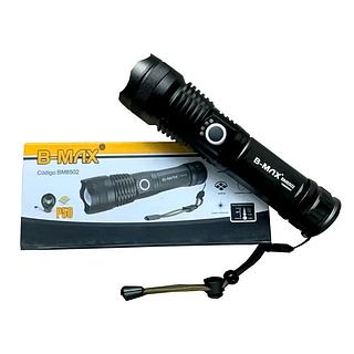 Lanterna T9 Tática Militar Longo Alcance 2750000 Lumens B-MAX Modelo BM-8502