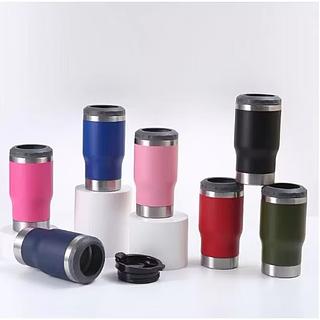 ￼Copo Térmico Porta Garrafa Latinha 420ml Com Abridor