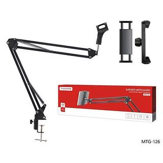 ￼Suporte para Microfone Articulado Estúdio Mesa Ajustável PARA CERLURA 2 em 1