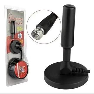 Antena Hd De Tv Digital Interno Externo 5M Cabo