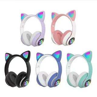 headset fone gatinho