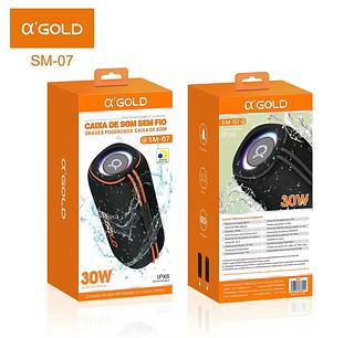 Caixa de som Gold 30W alta potência