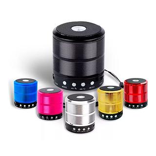 ￼Mini Caixinha De Som Bluetooth Ws-887 Sem Fio Portátil