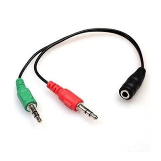 cabo adaptador p2 femea para 2 macho 003