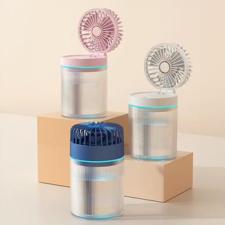 ￼Mini Ventilador Umidificador Climatizador De Ar Com Reservatório Para Água E Gelo Portátil 110V/220V