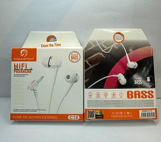 Fone de ouvido com fio c18