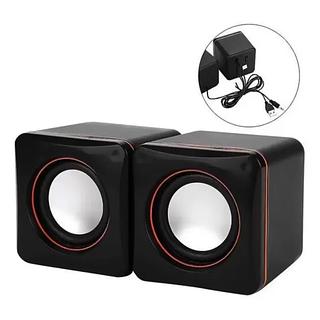 Caixa De Som Multimedia Speaker Com Entrada P2 e USB