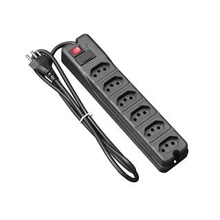 Extensão Filtro De Linha 6 Tomada BIVOLT 110/220V