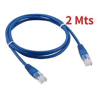 ￼Cabo De Rede 2 Metros Patch Cord Azul