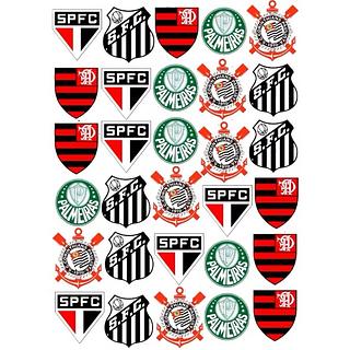 ￼ADESIVO DTF UV *Pode Molhar* futebol Times 2R cada