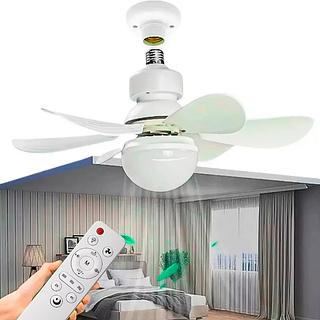 Ventilador com luminária lâmpada
