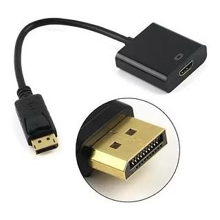 Cabo Adaptador Conversor Display Port Macho Para Hdmi Fêmea