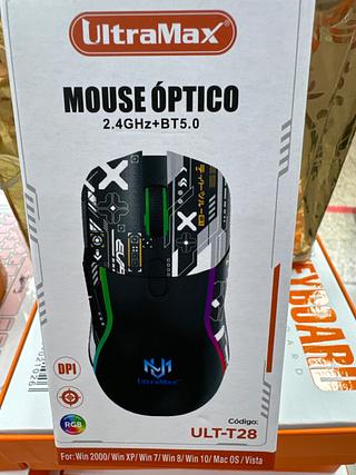 Mouse óptico 2.4GHZ+BT5.0