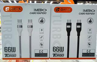 Cabo rápido 66w turbo C-C 1M