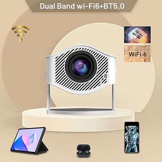 Novo Projetor Smart HM400pro Pro Android WiFi6 Bluetooth Resolução 1280✖️720P