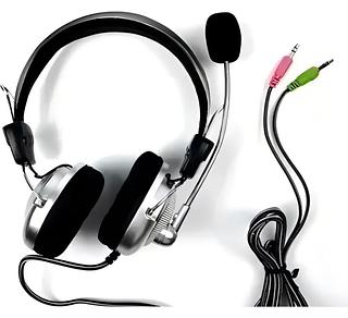 Headset Gamer Super Bass KT-301 Preto c/ Microfone para PC e Notebook
