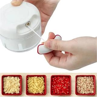 ￼Mini Processador triturador de alimentos picador alho cebola cortador 019