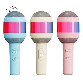 ￼Microfone Infantil de Karaoke Microfone de Brinquedo Sem Fio Bluetooth TWS KA-8582