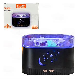 Umidificador Difusor De Ar Rochas Cristalinas 200ml EL-5505