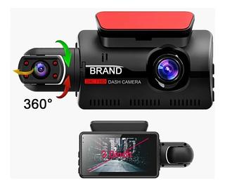 Câmera Veicular Com Lente Dupla Full Hd Kapbom Ka-1917