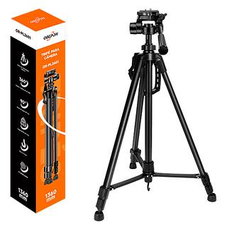 Tripé Para Câmera Fotográfica 1,9m+ Bolsa Oberon Or-pl2606