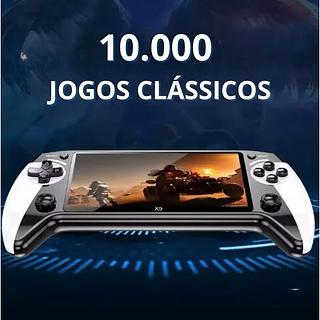 ￼Vídeo Game portátil 10000 jogos retrô tipo X9 5.5 Polegadas