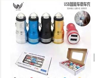 Carregador de Celular Veicular 2 USB