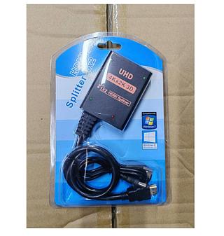 MINI SPLITTER COM CABO HDMI 1 X 2 UHD