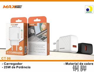 Carregador Fonte Turbo Rapido Usb Entradas CT06