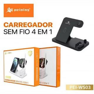 Carregador Sem Fio 4 em 1 Peining PEI-WS03