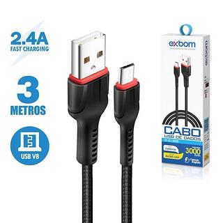 Cabo 3M V8 reforçado Exbom