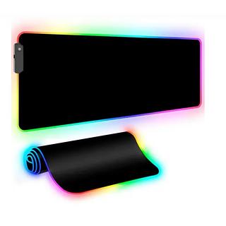 ￼Mouse Pad Gamer Extra Grande 80✖️30CM Com Borda Costurada Borracha e Tecido Antiderrapante