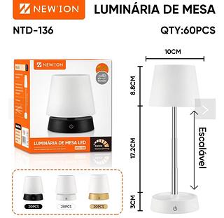 Luminária de mesa